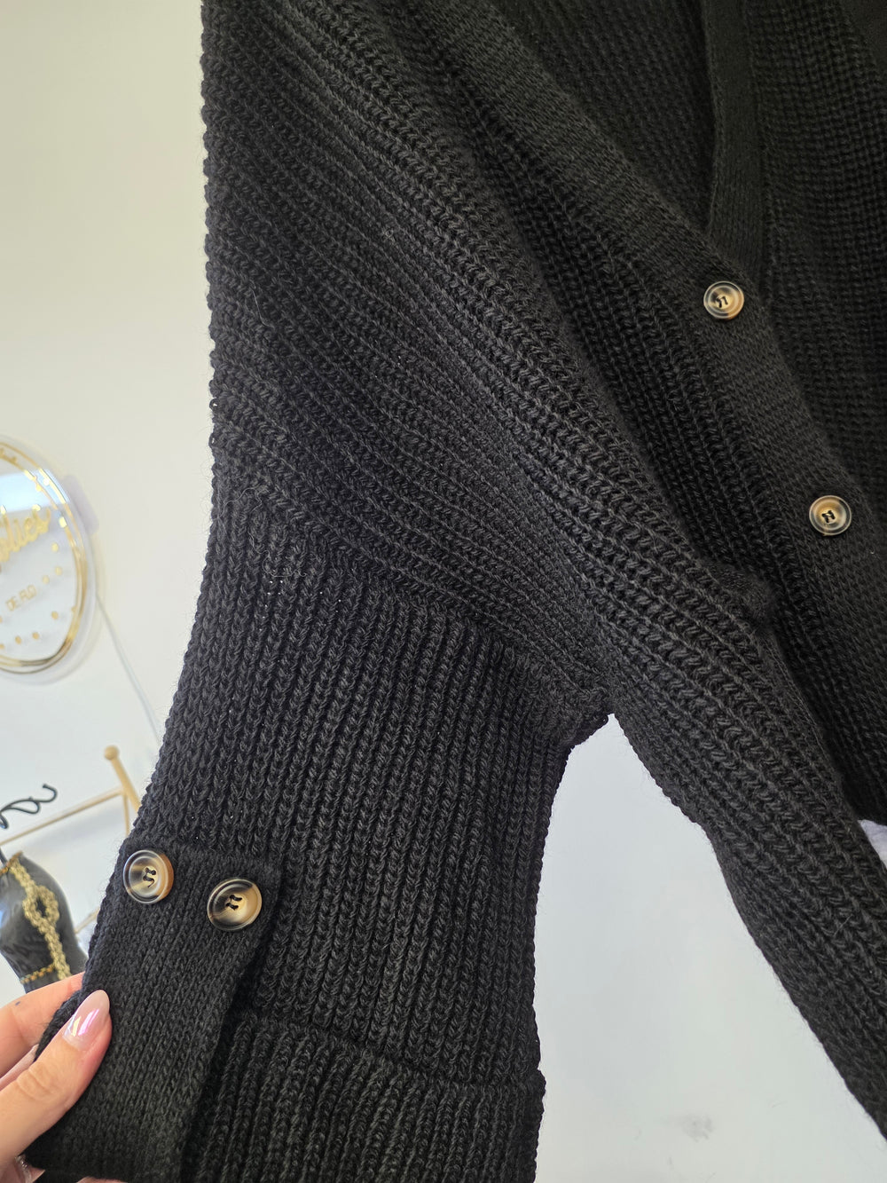 Gilet taille unique noir