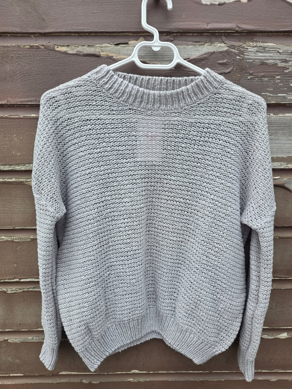 Pull gris taille m