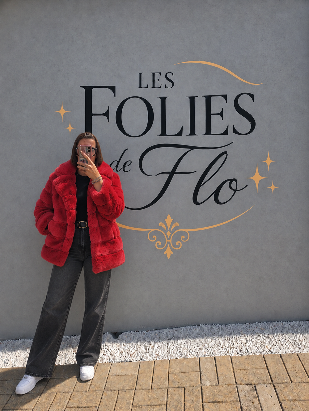 Veste pilou rouge taille s