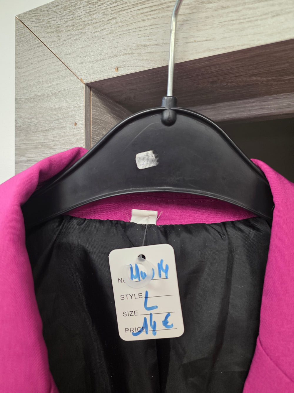 Blazer mauve taille L