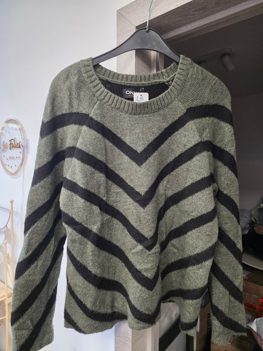Pull kaki taille m