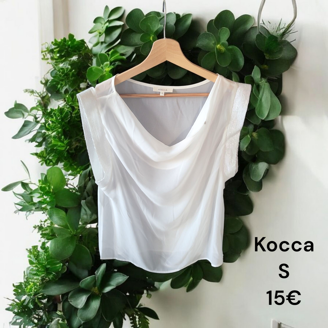 Blouse blanche kocca taille s