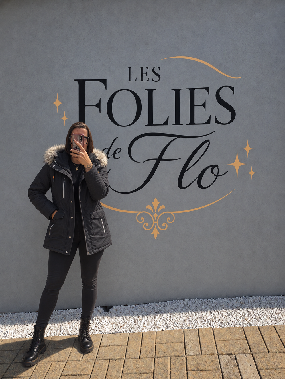 Manteau noir edc taille m