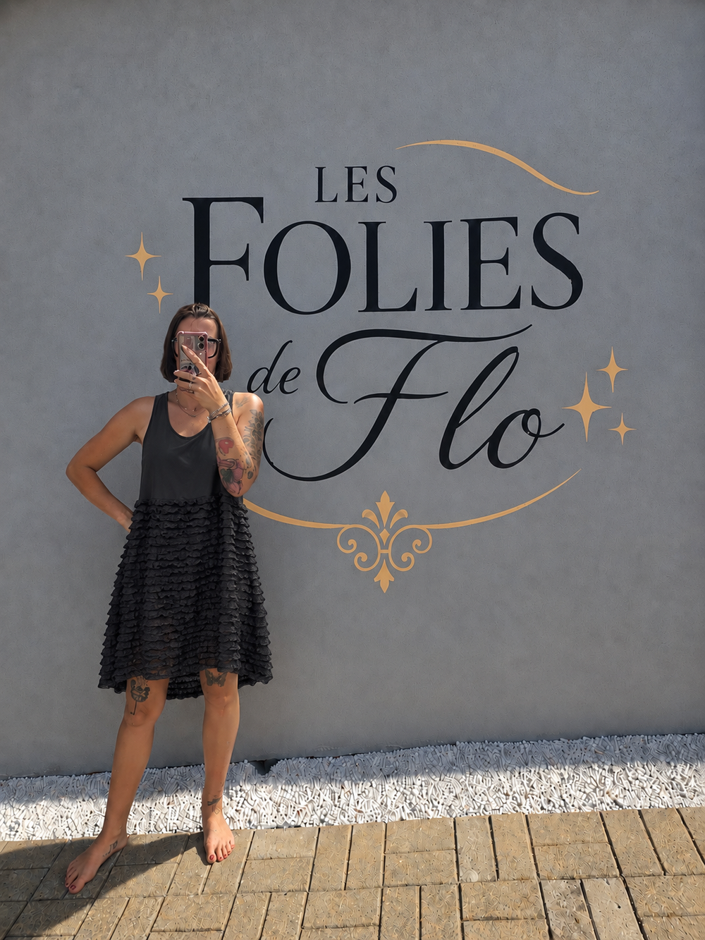 Robe noire taille L