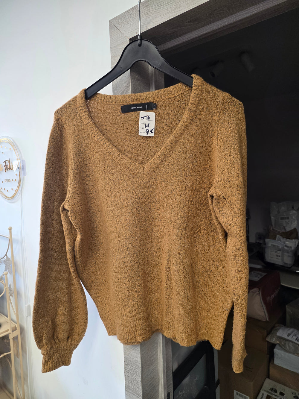 Pull moutarde taille m vero moda