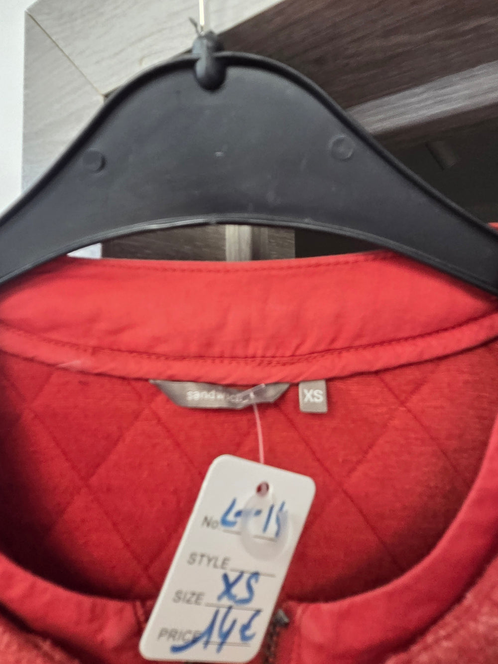 Veste sandwich taille xs
