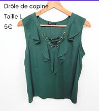 Charger l&#39;image dans la galerie, Blouse drôle de copine taille L
