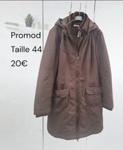 Charger l&#39;image dans la galerie, Manteau brun promod Taille 44
