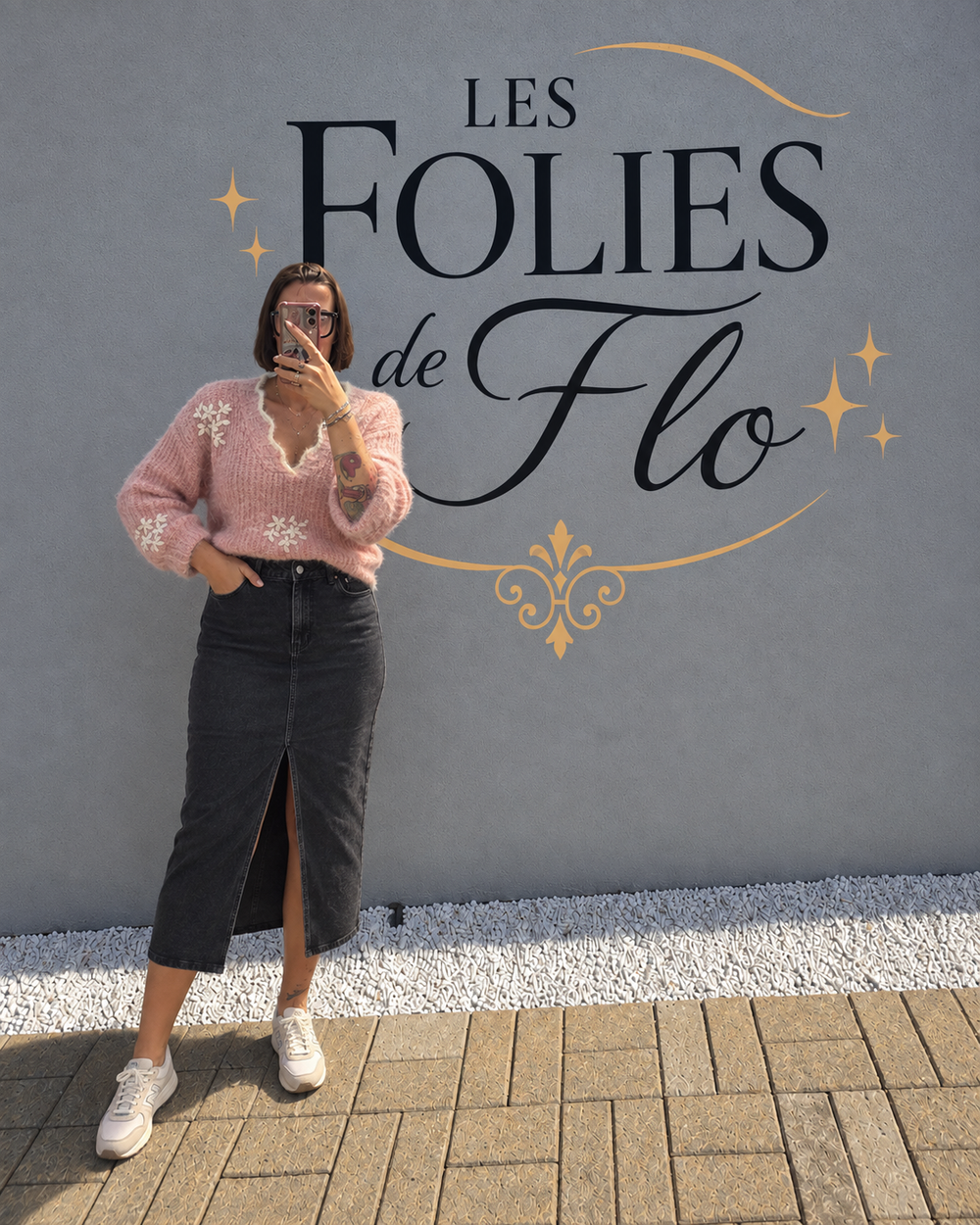 Jupe jeans noir taille xl