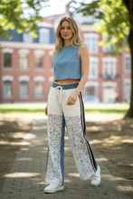 Charger l'image dans la galerie, Pantalon dentelle blanc taille s
