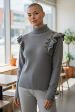 Charger l&#39;image dans la galerie, Pull gris taille s
