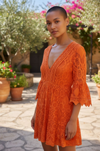 Charger l&#39;image dans la galerie, Robe orange taille m
