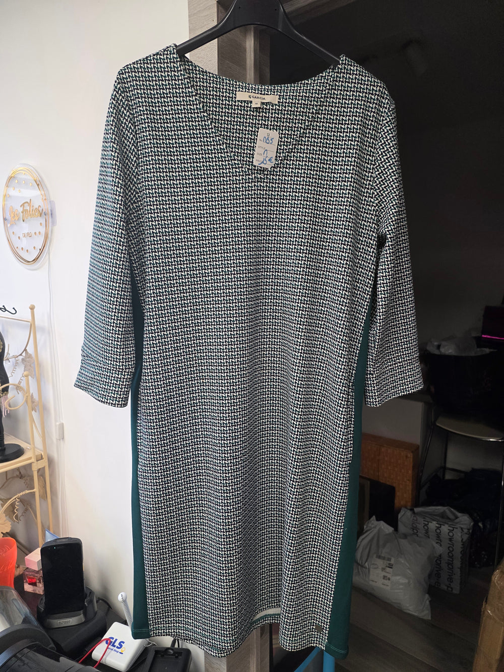 Robe verte taille m