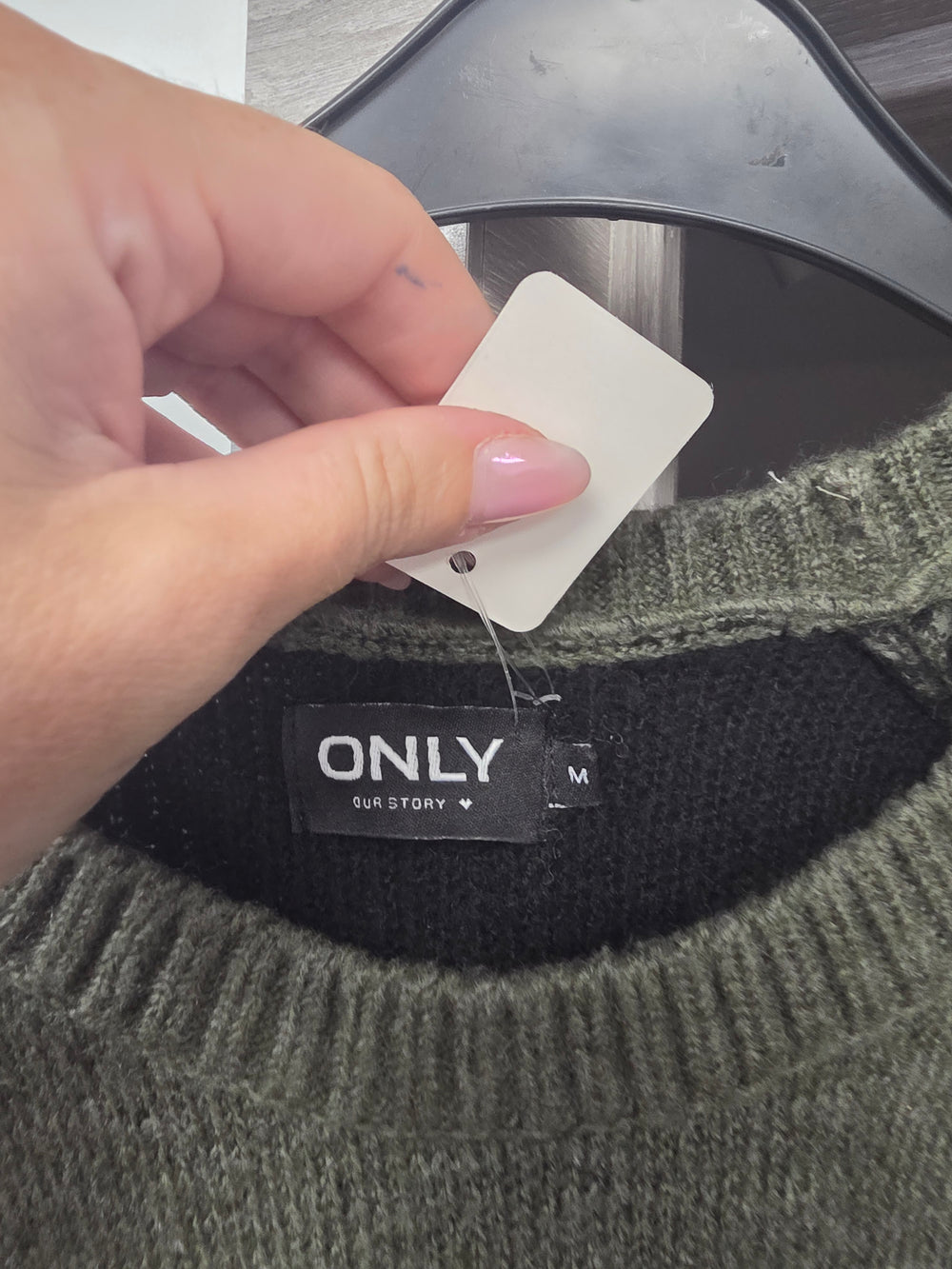 Pull kaki taille m