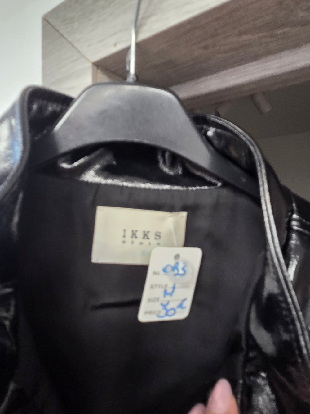 Veste noire ikks taille m