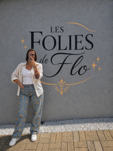 Charger l'image dans la galerie, Jeans fleuris taille s
