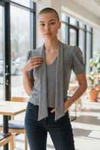 Charger l'image dans la galerie, Blouse argentée taille L
