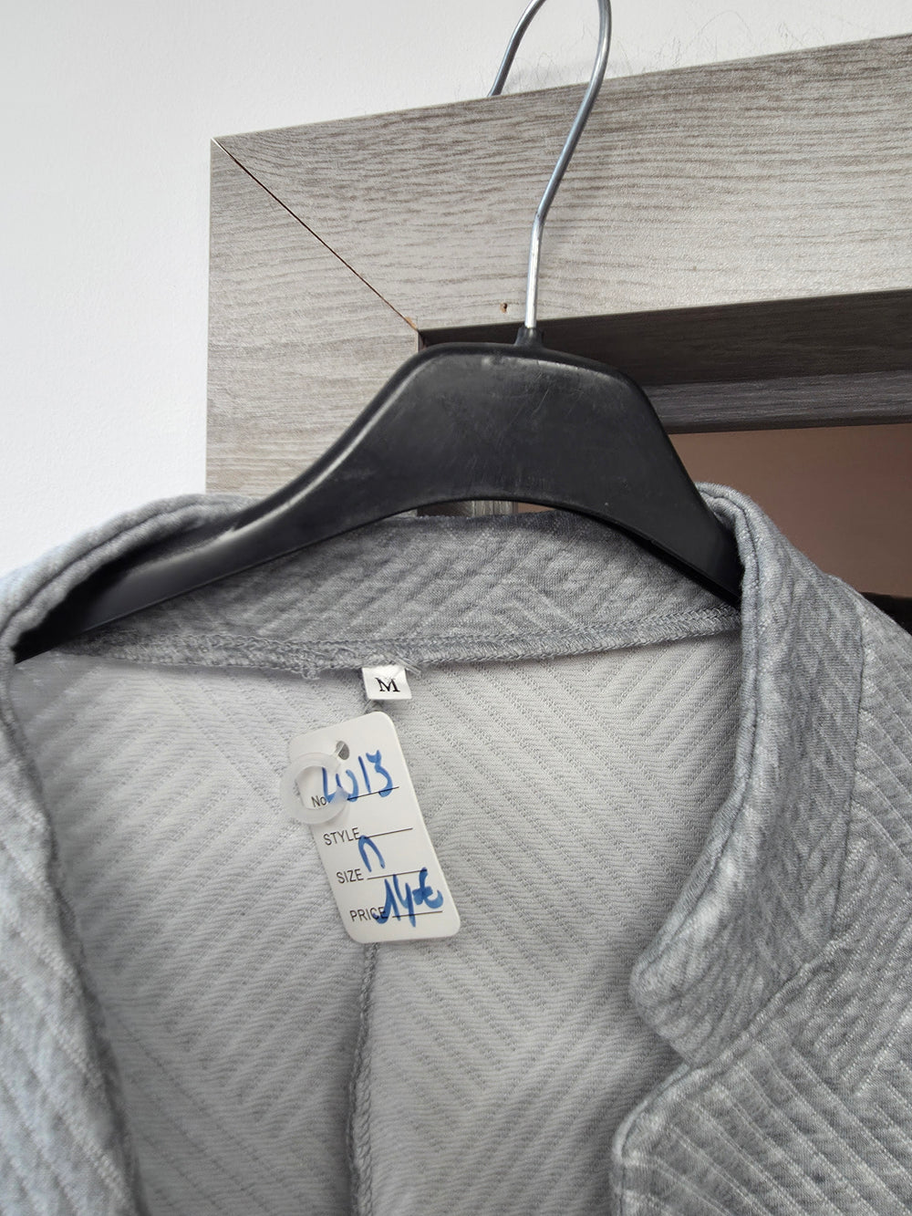 Gilet gris taille m