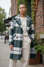 Charger l'image dans la galerie, Veste a carreaux kaki taille s
