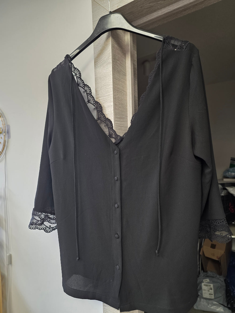 Blouse noire taille L