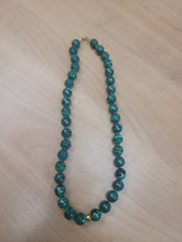Charger l&#39;image dans la galerie, Collier en or et malachite
