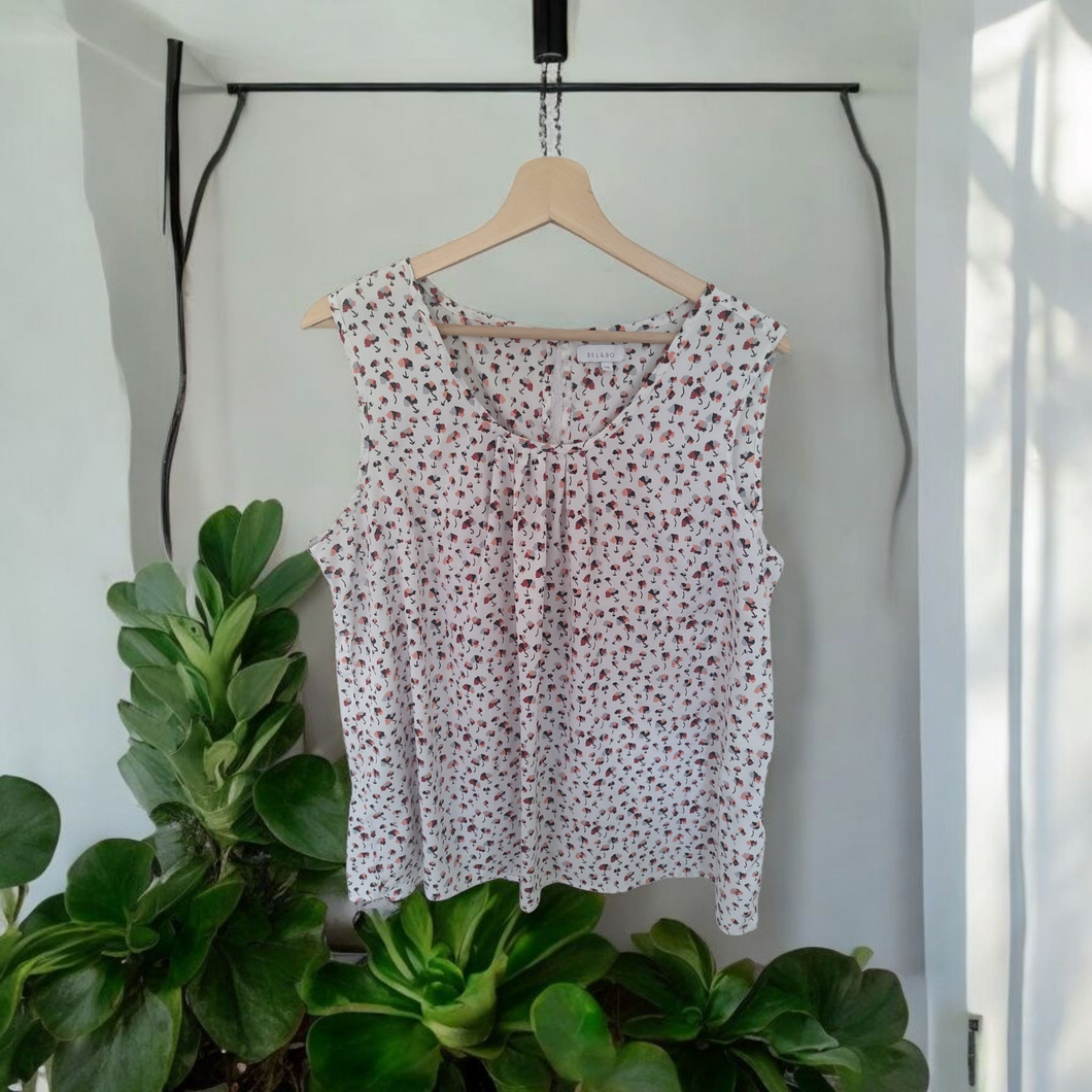 Blouse fleurie bel&bo taille m