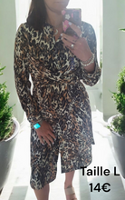 Charger l&#39;image dans la galerie, Robe leopard taille L
