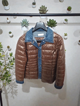 Charger l'image dans la galerie, Manteai brun et jeans taille L
