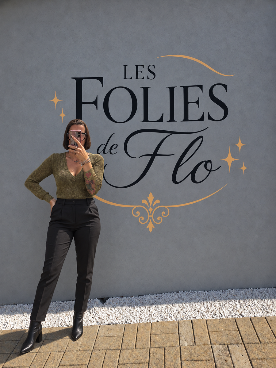 Blouse kaki paillette mango taille L