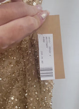 Charger l&#39;image dans la galerie, Robe dr ceremonie doree brittany taille s

