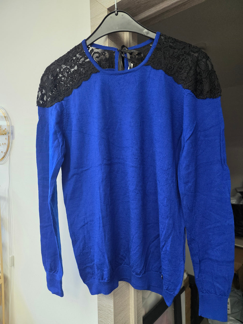 Pull bleu taille m