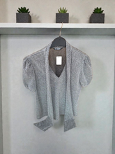 Charger l'image dans la galerie, Blouse argentée taille L
