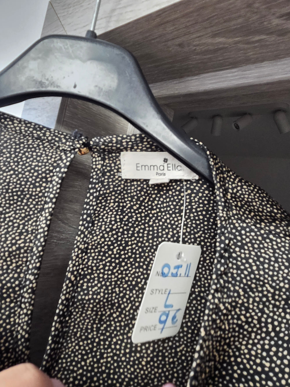 Blouse brune taille L