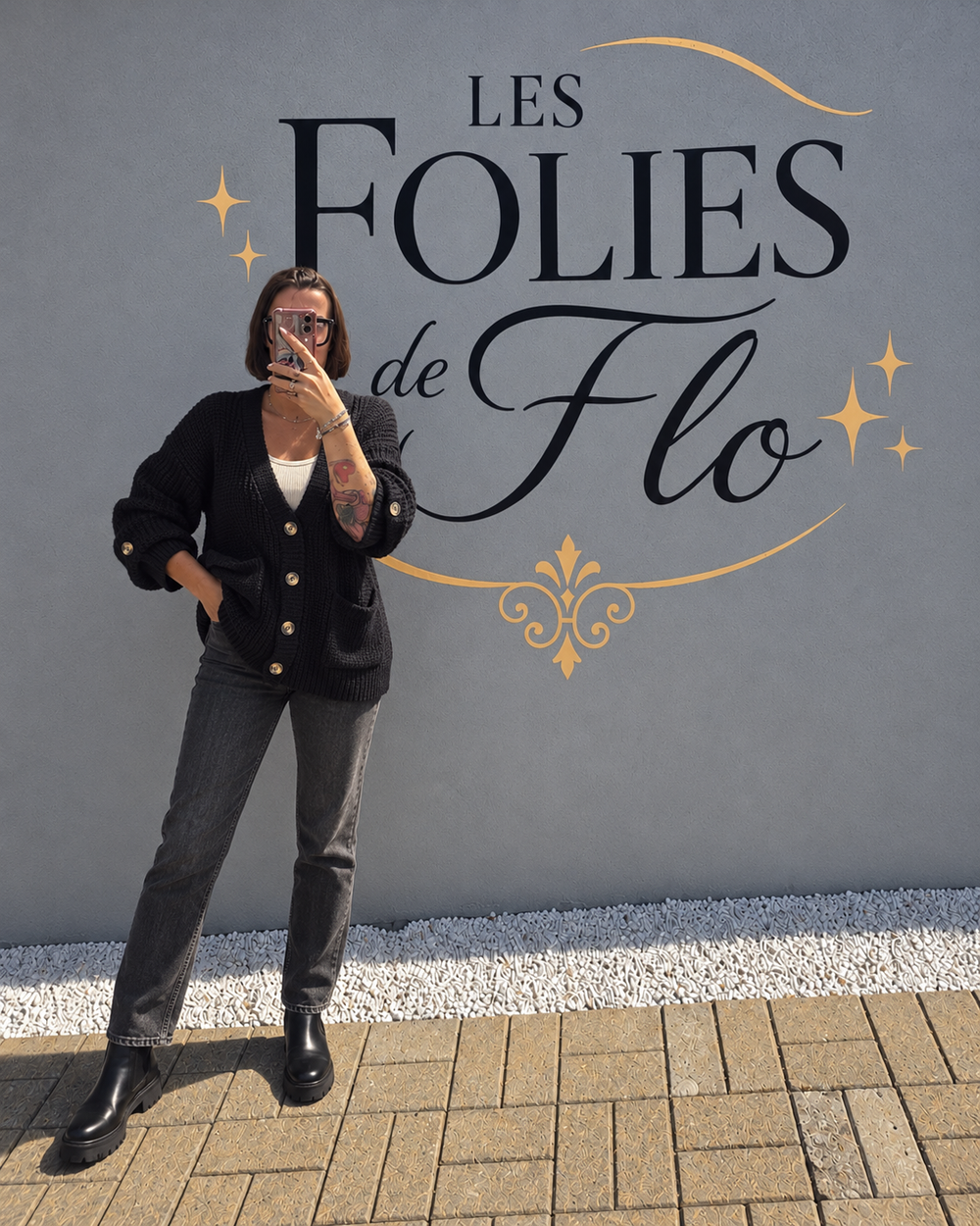 Gilet taille unique noir