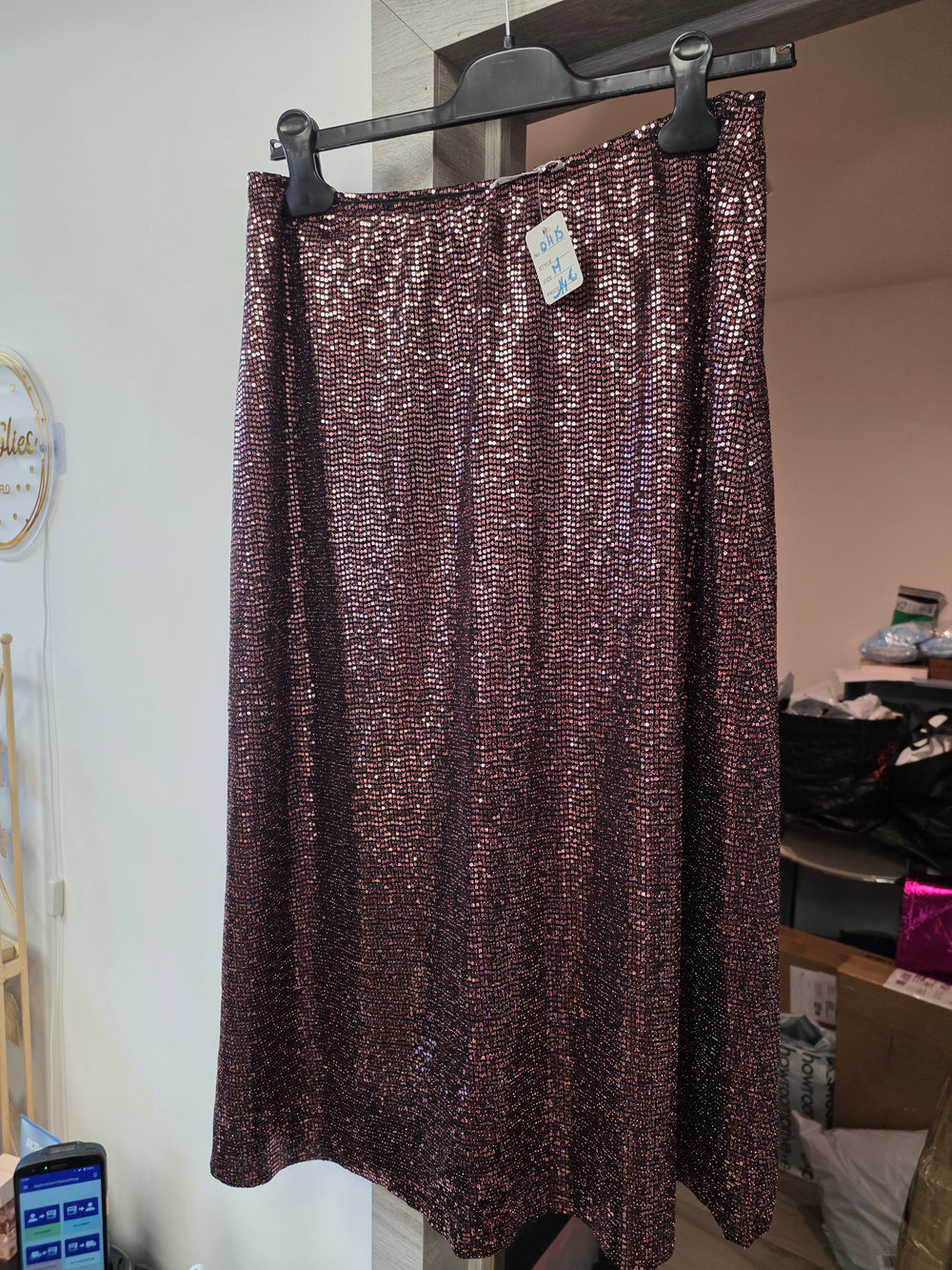 Jupe a sequins taille m