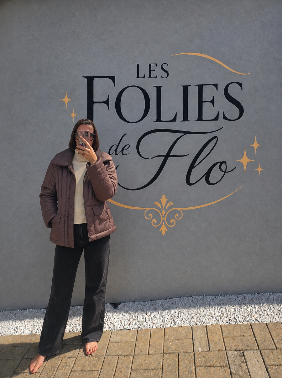Veste brune taille l