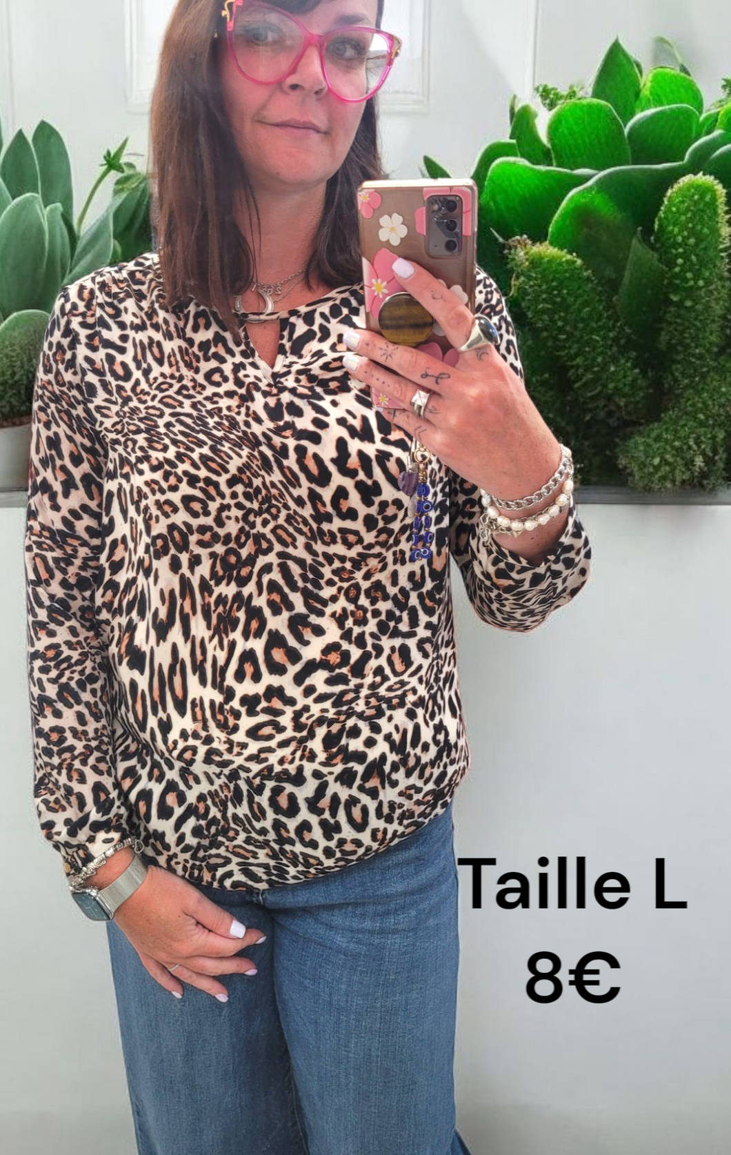 Blouse leopard we taille L