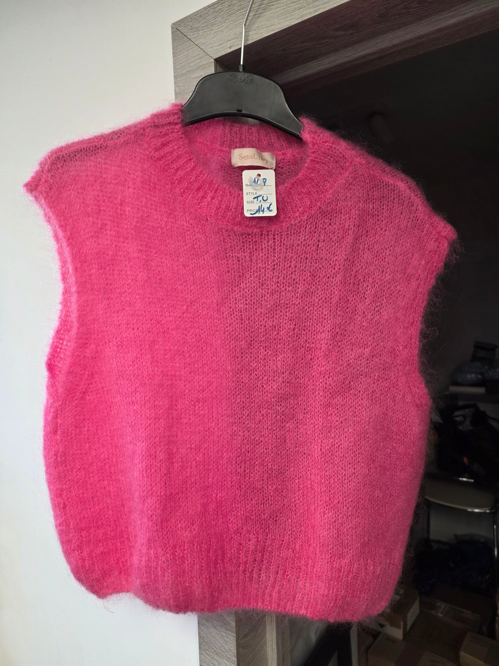 Pull sans manches t.unique