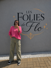 Charger l'image dans la galerie, Pull rose taille L
