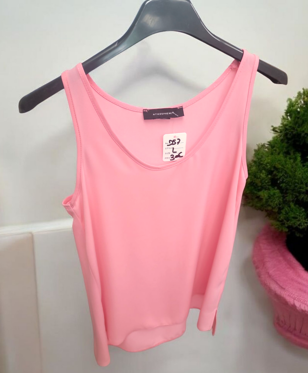 Blouse rose taille L