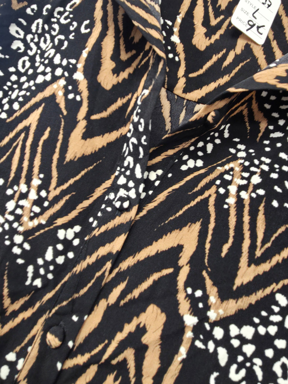Chemisier leopard taille L