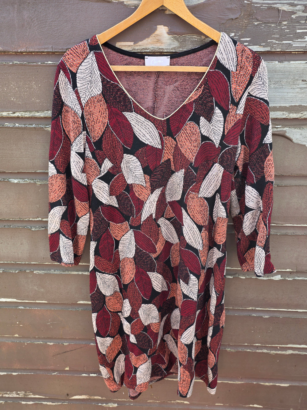 Robe cassis bordeaux taille L