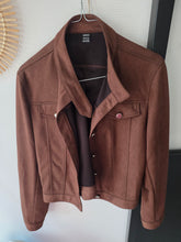 Charger l'image dans la galerie, Veste suedine brune taille xl
