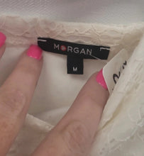 Charger l&#39;image dans la galerie, Robe dentelle beige morgan taille m
