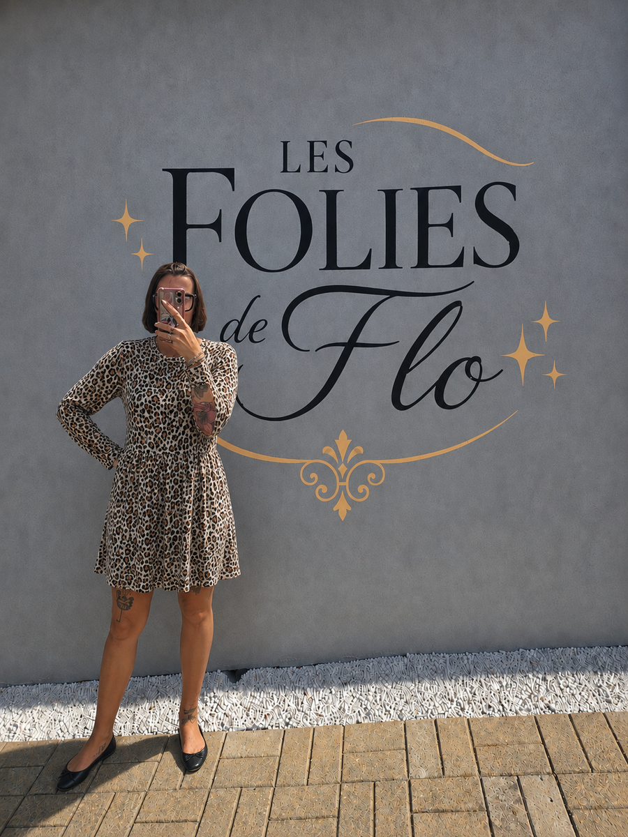 Robe zara leopard taille s