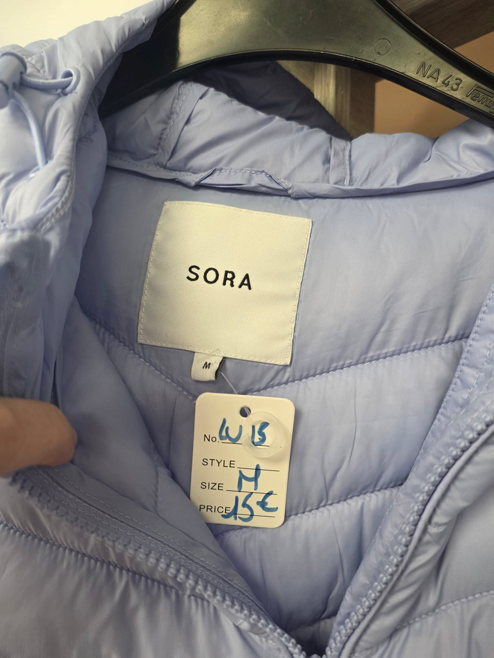 Veste bleue taille m