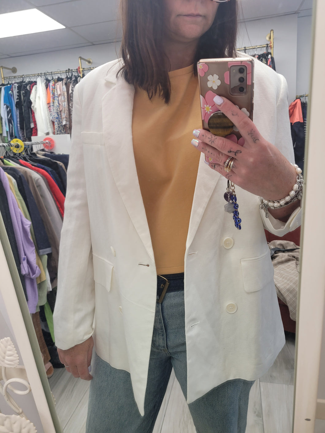 Veste en lin zara neuve taille s