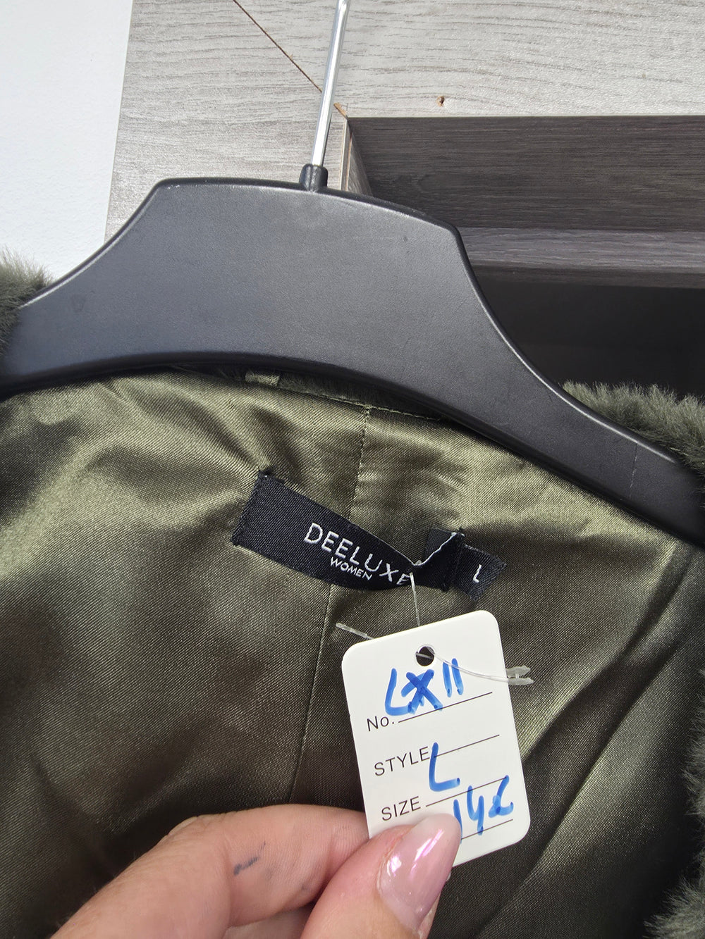 Veste pilou kaki taille L