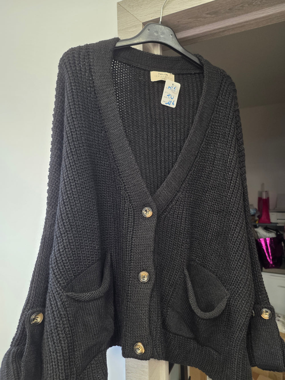 Gilet taille unique noir