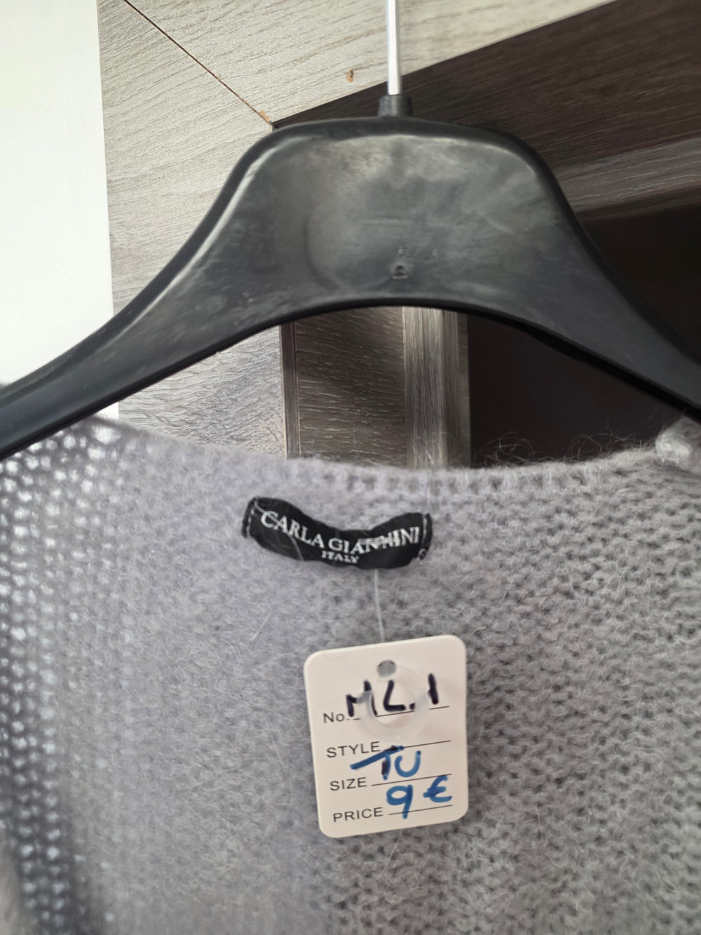 Cardigan gris taille unique
